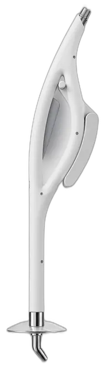 The RIMLY wand on its wall holder